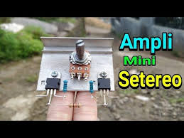 Cara membuat amplifier mini dari lampu rusak !! Cara Membuat Mini Amplifier Masnurul