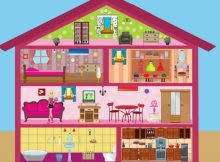 Image result for barbie in  home