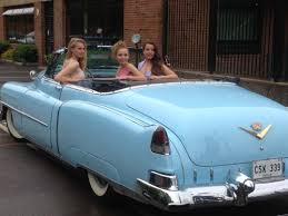 Image result for Azure Blue 1953 Cadillac