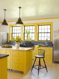 10 Bright Cheery Yellow Kitchens Yellow Kitchen Decor Yellow Kitchen Designs Painted Kitchen Cabinets Colors