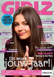 Abonnement Op Girlz Tijdschrift Kaart Boek Blad