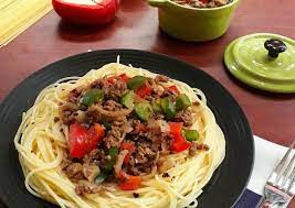 Resep Spaghetti Lada Hitam Oleh Sukmawati Rs Recipe Spageti Resep Tumis