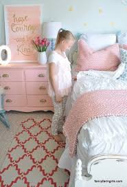 How We Simplified Our Morning Routine Fancy Farmgirls Girls Bedroom Coral Pink Bedroom For Girls Shabby Chic Girls Bedroom