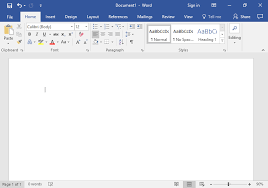 It is quite easy to load up a blank page so you can type and print. Creating A New Blank Document And Finding Your Way Around Computer Applications For Managers