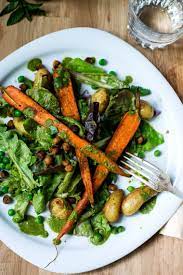 Samosa Summer Salad Earthy Feast Cuisine Bon Appetit Salade