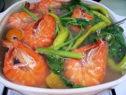Over Rice Filipino Sour Shrimp Soup Sinigang Na Hipon Sinigang Recipe Sinigang Sinigang Hipon Recipe