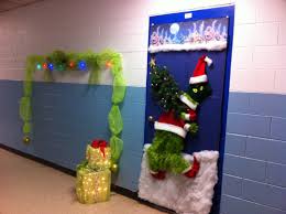 Everyone gets to wear a cozy sweater and sing along to a few campfire songs. Office Christmas Decorations Door