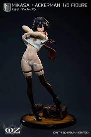 Naked mikasa figure