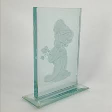 Shy Dopey Walt Disney Laser Etched Glass Art Sculpture Choose from single custom shot glass styles to sets that include beautiful boxed sets with elegant stainless your custom engraved shot glass will arrive with professional etching that looks crisp, clear and stunningly beautiful. shy dopey walt disney laser etched glass art sculpture