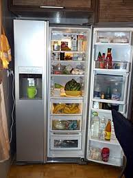 This is your regular refrigerator with a freezer, except the freezer has been moved to the bottom. Refrigerator Wikipedia
