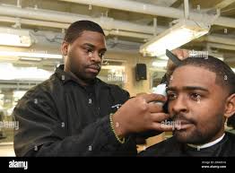 Military barber hi-res stock photography and images