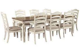 Realyn Dining Table And 8 Chairs Ashley Furniture Homestore Dining Table Table And Chair Sets Ashley Furniture Homestore