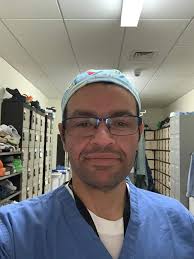 Meet Ahmed Marzouk. A surgeon in the NHS from Egypt. He regularly sews back  all our broken parts and put them back in correctly so that we can function  normally. Thousands of