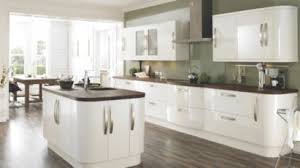 white gloss kitchen