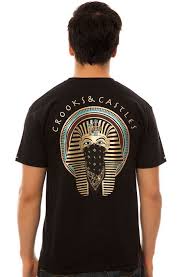 crooks castles tee pharaoh black karmaloop com in 2019