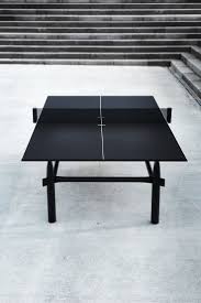 Marshmallow Ping Pong Table By Studio Vono Is Made Of Flattened Metal Pipes Ping Pong Table Pingpong Table Design Ping Pong