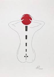 Minimalist Drawings And Watercolor Paintings 211 For Sale At 1stdibs