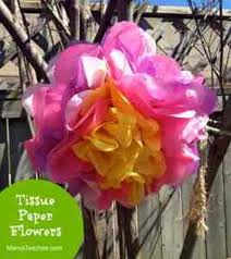 See more ideas about paper flowers, tissue paper flowers, paper crafts. Tissue Paper Flowers Craft For Kids Mama Teaches