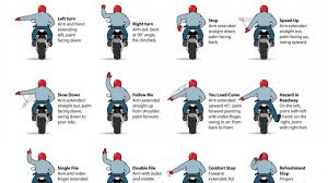 Maybe you would like to learn more about one of these? Motorcycle Hand Signals Infographic Drivemag Riders