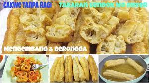 Tanpa ragi, roti akan bantat dan rasanya kurang ragi bekerja dengan cara mengubah oksigen dan gula dari tepung menjadi karbondioksida, air ragi kemasan besar yang akan memperlancar bisnis bakery anda. Resep Cakwe Tanpa Ragi Sukses Mengembang Ringan Dan Berongga Persis Cakwe Abang Abang Youtube