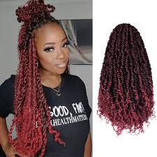 No smell,lightweight,not rough,smooth, tight, shiny and silky,compact, very soft, not easy to. Tiana Passion Twist Hair 20 Inch Pre Twisted Passion Twist Hair 7 Packs Or 2 Packs Passion Twist Ombre Crochet Hair Pre Looped Crochet Braids Synthetic Braiding Hair Extensions 7pakcs T118 Buy Online In