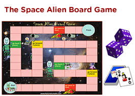 5th Grade Space Alien Board Game Math Board Games Free Science Worksheets Board Games