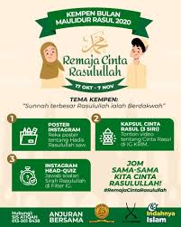 Nie teks pidato sya time anjuran jabatan penerangan negeri terengganu kat dewan binjai, hotel seri malaysia pada. Indahnya Islam Kempen Remaja Cinta Rasulullah Nabi Saw Facebook