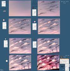 Easy Scenery Tutorial Drawing Scenery Digital Painting Tutorials Digital Painting