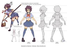 14 Anime character model sheets ideas | character model sheet, character  modeling, character design