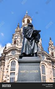 Dresden's old town is encircled by astonishing baroque engineering. Martin Luther Statue Image Photo Free Trial Bigstock