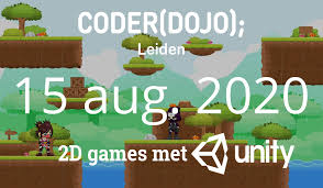 Coderdojo Leiden 70 2d Games Met Unity 15 Augustus 2020 Coderdojo Leiden