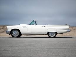 Image result for Colonial White 1957 Thunderbird