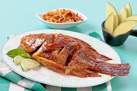 Ikan gurame ini bisa diolah menjadi sesuatu. Sumpah Enak Banget Makan Malam Dengan Ikan Bakar Sambal Mangga Ini Semua Halaman Sajian Sedap