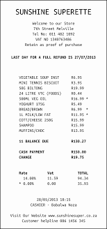 The amount of cash tendered. Financial Documents Financial Documents And Tariff Systems Siyavula