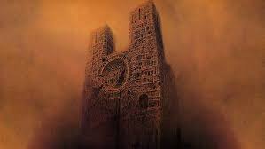 Zdzislaw Beksinski Fantastic Realism Creepy Surreal Painting 1080p Wallpaper Hdwallpaper Desktop Art Original Wallpaper Paper Art