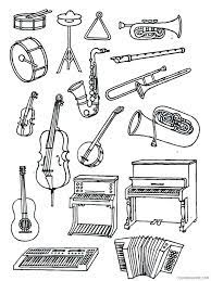 Free printable musical instruments coloring pages for kids. Musical Instrument Coloring Pages Musical Instrument 7 Printable 2021 4366 Coloring4free Coloring4free Com