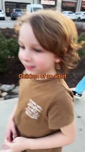 They have things to sayyyyy. Children of the artist speak. Of course they  have too many sketchbooks and doodle constantly and love trees and took  naps in the studio 😂#artist #painter #artistsoftiktok