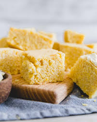 This cornbread recipe is a cornmeal tasting cake, with a fluffy crumb and sweet flavor that is a lot like famous dave's popular cornmeal muffins! Vegan Cornbread Recipe Easy Gluten Free Vegan Cornbread