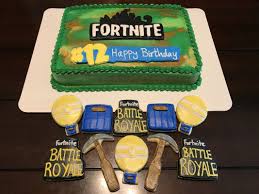 Fortnite Birthday Sheet Cake Ideas Fortnite Birthday Sheet Cake And Cookies Birthday Sheet Cakes Birthday Cake Kids Image Birthday Cake