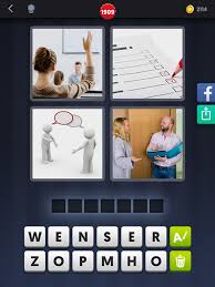 Reponse de 4 images un mot. 4 Images 1 Mot Lever La Main Cocher Parler Questionnaire Android Iphone