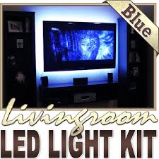 Biltek 6 Ft Blue Living Room Tv Television Led Lighting Strip Dimmer Remote