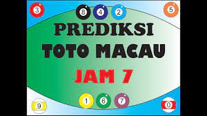Prediksi Toto Macau Jam 7 Tgl 31 Juli 2020 Youtube