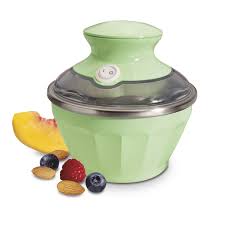 Hamilton Beach Half Pint Soft Serve Ice Cream Maker Green Use Your Own Healthy Ingredients Co Raspberry Ice Cream Raspberry Ice Cream Recipe Ice Cream Maker