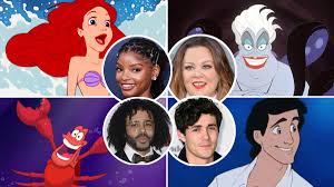Emma stone, emma thompson, paul walter hauser, joel fry, and mark strong rating: Disney Confirm Full Cast Of The Little Mermaid Live Action Remake Heart
