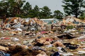 Hardest hit neighborhood starts to pick up the pieces after Gaylord tornado 