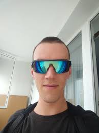 Спортивные солнцезащитные очки унисекс Paul Rolf 90.02.453 синие