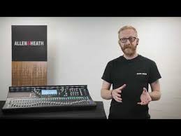 Allen & heath sq6 48 channel digital mixer for sale with road case, dust cover and tablet mounts. Sq Allen Heath
