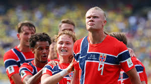 Born in England, Norway’s Erling Haaland now stands in its way