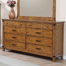 Brenner Rustic Honey Eight Drawer Dresser By Coaster Furniture Nis843935206 Designer Furniture Gallery
