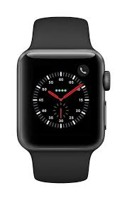 Applenbsp Watch Seriesnbsp 3 Gpsnbsp Nbsp Cellular 38mm Space Gray Aluminium Case With Black Sport Band Apple Watch Apple Watch Series 3 Smart Watch Apple